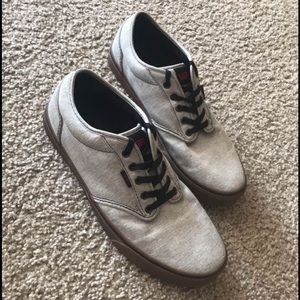 COPY - Vans Gray cloth skate shoe - 11.5 (in mens)